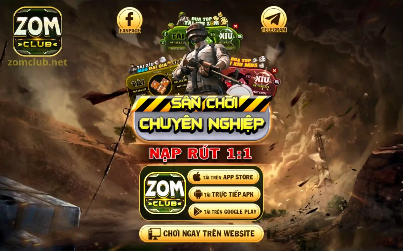 Tải App ZomClub Cực Dễ Dàng